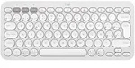 Logitech Spanische Tastatur Pebble Keys 2 K380S Rf Kabellos + Bluetooth Qwerty Wei&szlig;