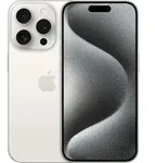 Apple iPhone 15 Pro 5G 8GB RAM 256GB Dual Sim Wei&szlig; Titan DE