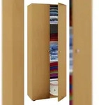 VCM Kleiderschrank Vandol Buche B. 70 x H. 178 x T. 40 cm