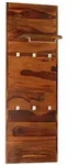 vidaXL Wandgarderobe Massivholz 118&times;40 cm