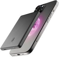 Cellular Line 5000 mAh Powerbank USB Typ-C Kabelloses Laden Mag Lite (Grau) 60631
