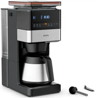 Krups KT842810, Krups 15 Tassen Thermo Filterkaffeemaschine KT8428 Grind Aroma XL