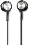 Hama In-Ear Kopfh&ouml;rer Kabelgebunden USB Typ-C 184193 Ocean II (Schwarz, Silber)