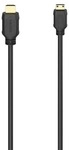 Hama 18 Gbit/s Gerade HDMI auf HDMI Type C (Mini) 2 m 074258 (Schwarz) 00074258