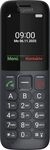 Gigaset 4G Smartphone 6,1 cm (2.4 Zoll Single SIM Comfort 600 SIM (Schwarz, Grau)