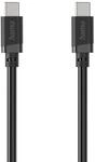 Hama 0,48 Gbit/s Stecker USB C auf USB C 3 m 201810 (Schwarz) 00201810