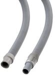 Xavax 110962 Ablaufschlauch-Verl&auml;ngerung 1,5m Grau 00110962