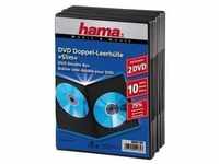 Hama DVD Slim Double-Box 10, Black 00051184