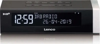 Lenco CR-630BK, Lenco DAB+, FM Radio Uhr CR-630 (Schwarz)