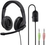 Hama Over Ear Kopfh&ouml;rer Kabelgebunden 139923 HS-P200 (Schwarz) 00139923