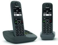 Gigaset Analoges/DECT-Telefon AE690A Trio (Anthrazit) L36852-H2830-B1
