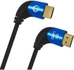 OEHLBACH 48 Gbit/s Stecker Abgewinkelt HDMI auf HDMI Typ A (Standard) 2 m Shape...