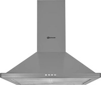 Bauknecht DBHPN 65 LM X/1, Bauknecht Abluft/Umluft Dunstabzugshaube/Esse Wand 60 cm