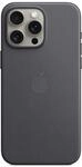 Cover f&uuml;r Apple iPhone 15 Pro Max Feingewebe Case mit MagSafe (Grau) MT4V3ZM/A