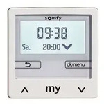 Somfy Programmschaltuhr Chronis Smoove IB+ Pure White o. Rahmen