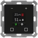 MDT KNX Raumtemperaturregler Smart 55 sw matt