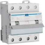Hager FI/LS-Schalter AFX425D 4polig 10kA B25A 0,3A A