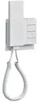 ELCOM Audio-Haustelefon AP 2Draht polarweiss gl&auml;nzend FON