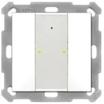 MDT Taster Plus 55 2-fach reinwei&szlig; gl&auml;nzend