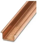 Phoenix Hutprofil-Tragschiene Kupfer 1,5mm NS35/15 CU 2000mm ungelocht 35x15mm