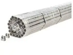 Fraenkische Kunststoffpanzerrohr-Set FPKu-EM-F M20 2-Meter inkl. Schellen