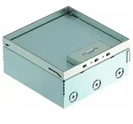 OBO Bettermann Bodentank komplett UDHOME4 2V V 3fach-Steckdose Edelstahl