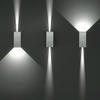 Fabas Luce LED-Wandleuchte LB22 silber 6W 3000K