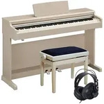 Yamaha YDP-165 Esche Wei&szlig; E-Piano Set