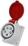 CEE Mennekes 16A 5p 400V IP44 Einbausteckdose gerade Typ Anbausteckdose 1385