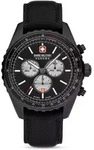 SWISS MILITARY HANOWA - AFTERBURN CHRONO - Lederarmband - SMWGC0000331