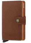 SECRID - MINIWALLET - SAFFIANO - caramel