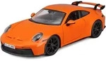 Bburago 18-21104 - Modellauto - Porsche 911 GT3 '21 (orange, Ma&szlig;stab 1:24)