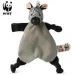 Cub Club - Ziko das Zebra Schmusetuch (grau, 30cm)