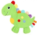 Toi-Toys Schmusetuch Dino &ndash; Baby Knistertuch ab 0+ Monaten