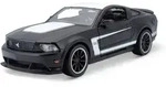Maisto 31269 - Modellauto - Ford Mustang Boss 302 (mattschwarz, Ma&szlig;stab 1:24)