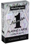 Number 1 Spielkarten Platin Edition