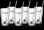 Clever & More Latte Macchiato Set, 12-teilig