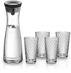 Basic Set Wasserkaraffe mit 4 Gl&auml;sern