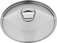 Ersatz-Glasdeckel mit eckigem Griff, 20 cm