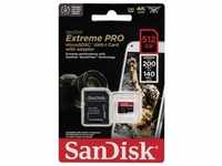 SanDisk card 512gb extreme pro microsdxc uhs-i karte + adapter