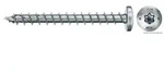 fischer Spanplattenschraube PowerFast FPF II PTF 4,5 x 50 BC 200 Panhead mit Inn...