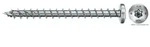 fischer Spanplattenschraube PowerFast FPF II PTF 5,0 x 50 BC 100 Panhead mit Inn...