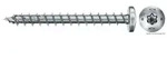 fischer Spanplattenschraube PowerFast FPF II PTF 4,0 x 40 BC 200 Panhead mit Inn...