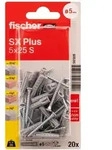 fischer Spreizd&uuml;bel SX Plus 5 x 25 S K, 20 St&uuml;ck