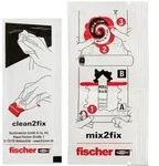 fischer Badkleber, 4 St&uuml;ck