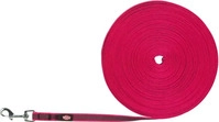 TRIXIE 19785, TRIXIE Schleppleine, gummiert, S-M: 15 m / 15 mm, fuchsia
