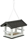 TRIXIE Vogelfutterhaus zum Aufh&auml;ngen, schwarz/wei&szlig;, 36 x 25 x 25 cm