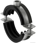 fischer Rohrschelle FRS 159-168 nicht rostender Stahl A2, 5 St&uuml;ck