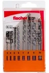 fischer Steinbohrer D-S Set 3-10 mm (8 Teile), 8 St&uuml;ck