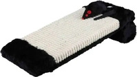 TRIXIE 4303, TRIXIE Kratzbrett auf Rolle, Sisalteppich / Pl&uuml;sch, 15 x 35 cm, natur /